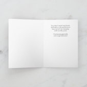 30年従業員記念日プロフェッショナル カード (内部)