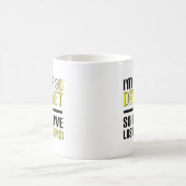 30日ダイエット面白いマグカップ コーヒーマグカップ (中央)