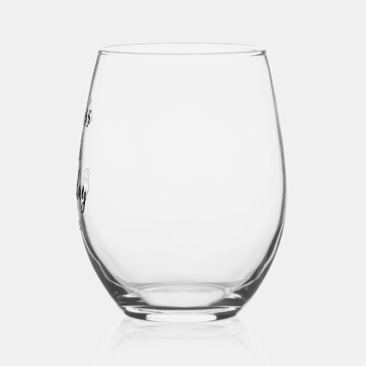 30日パーソナライズされた40日50日60日70歳の誕生日パーティー ステムなしワイングラス (左)