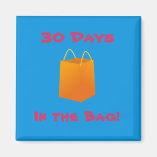 30日間の報酬 – バッグ内の30日 マグネット