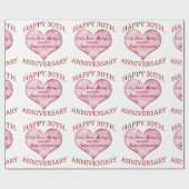30日。記念日 ラッピングペーパー (フラット)