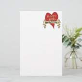 30日。記念日 便箋 (スタンド正面)