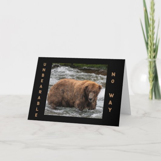 **30日**誕生日耐えられないニュース カード (正面)