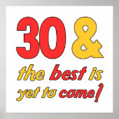 30最高の誕生日 ポスター (正面)