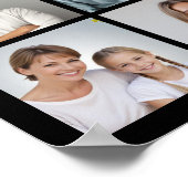 30枚のフォトコラージュを作成 ポスター (角)