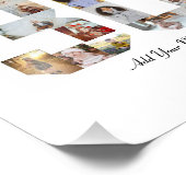 30枚の写真のモザイク フォトプリント            (角)