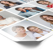 30枚の写真を作成するコラージュ写真の拡大 フォトプリント (角)