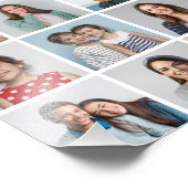 30枚の写真を作成するコラージュ写真の拡大 フォトプリント            (角)