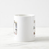 30枚の写真コラージュ コーヒーマグカップ (中央)