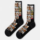 30枚の写真 – 1行文字 ソックス (左)