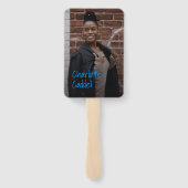 30枚気のあるそぶりをしたの写真と盛りパーソナライズされた上がり ハンドファン (裏面)