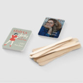 30枚気のあるそぶりをしたの写真と盛りパーソナライズされた上がり ハンドファン (組立なし)