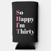 30歳おめでとうパーティー スリム缶クーラー (正面)