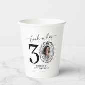 30歳おめでとう！フォト30th バースデーペーパーカップ 紙コップ (正面)