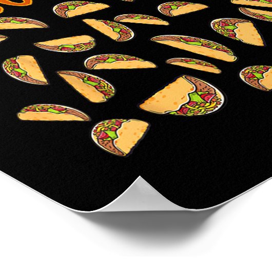 30歳おもしろいのタコ愛好家ガグ女子男性へ ポスター (角)