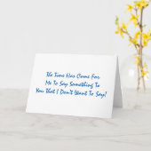 30歳おもしろいの誕生日は青で白。 カード (黄色い花)