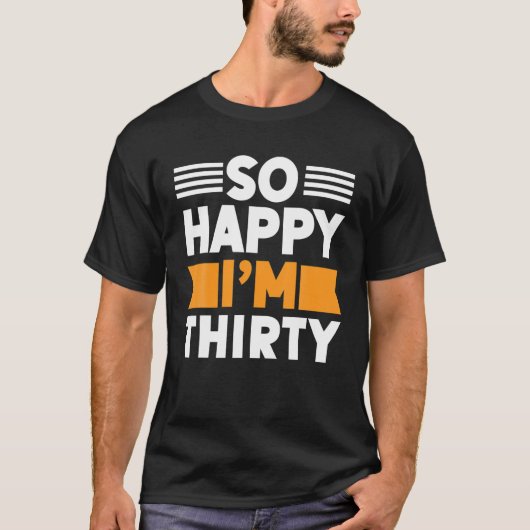 30歳おもしろいの誕生日30歳と30歳 Tシャツ (正面)