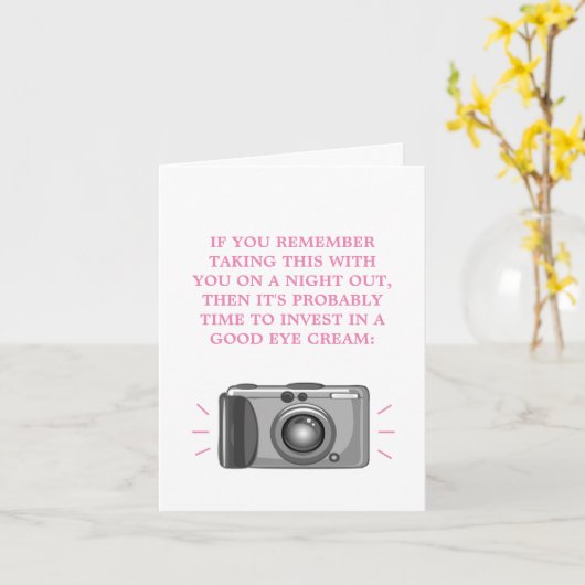 30歳おもしろい誕生日アイクリーム折りグリーティングカード カード (黄色い花)