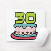 30歳お誕生日ケーキ マウスパッド (マウス)