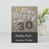 30歳から30歳の誕生日まで、汚いターニングが好き 招待状 (スタンド正面)