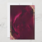 30歳から30歳までの誕生日パーティの招待状 招待状 (裏面)