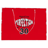 30歳で完全熟成 | 30th誕生日 ラージペーパーバッグ (裏面)
