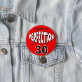 30歳で完全熟成 | 30th誕生日 缶バッジ (インサイチュ)