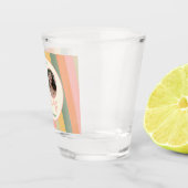 30歳とボホ気のあるそぶりをしたピンクフォト誕生日パーティー ショットグラス (右)