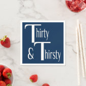 30歳と喉の渇き スタンダードカクテルナプキン (インサイチュ)