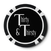 30歳と喉の渇き ポーカーチップ (裏面)