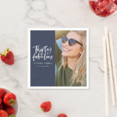 30歳と素晴らしい誕生日パーティーの写真ナプキン スタンダードカクテルナプキン (インサイチュ)