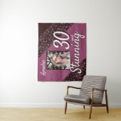 30歳と素晴らし30歳の誕生日の写真 タペストリー (インサイチュ)