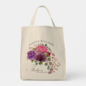 30歳と素晴エレガントらしいフローラ30歳の誕生日 トートバッグ (裏面)