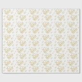 30歳と30歳モダンの誕生日 ラッピングペーパー (フラット)