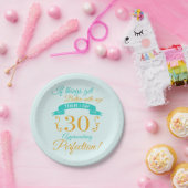 30歳になる誕生日 ペーパープレート (パーティー)