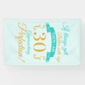 30歳になる誕生日 横断幕 (横)