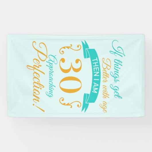 30歳になる誕生日 横断幕 (横)