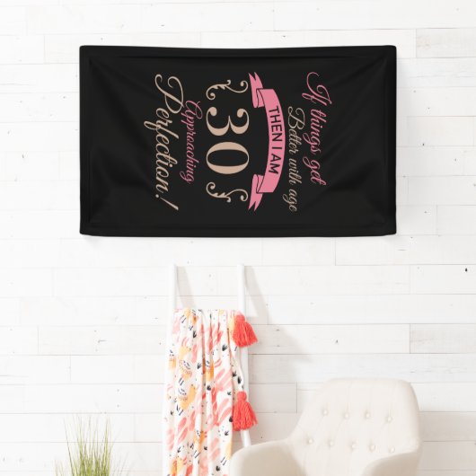 30歳になる誕生日 横断幕 (インサイチュ)