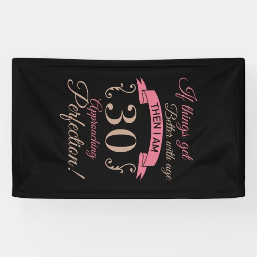 30歳になる誕生日 横断幕 (横)