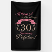 30歳になる誕生日 横断幕 (縦)