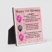 30歳のお嬢さんのポーム フォトプラーク (正面)