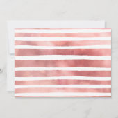 30歳のシルバーバルーンピンク写真30歳の誕生日 招待状 (裏面)