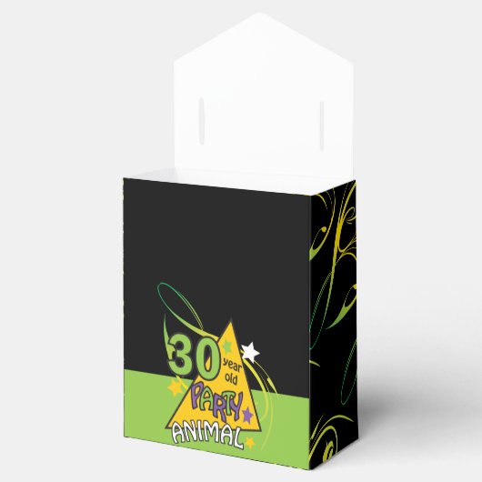 30歳のパーティー動物 – 30歳の誕生日 フェイバーボックス (オープン)