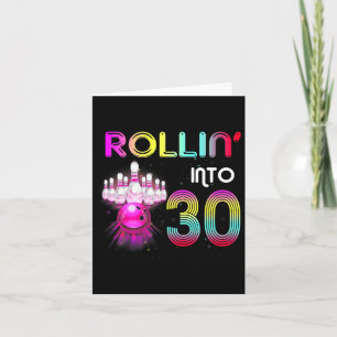 30歳のボーリング誕生パーティー30歳の誕生日 カード