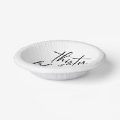 30歳のミニマリスト30歳の誕生日パーティー ペーパーボウル (傾斜あり)