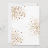 30歳のユーカリグリッター エレガント 招待状 (裏面)