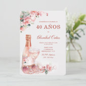 30歳の女性への招待 招待状 (スタンド正面)