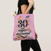 30歳の最高の誕生日 トートバッグ (クローズアップ)