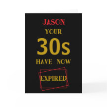 30歳の有効期限が切れました