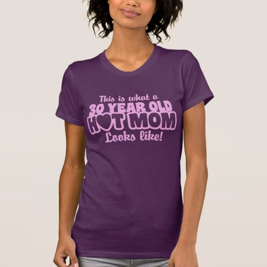 30歳の熱い母 Tシャツ (正面)